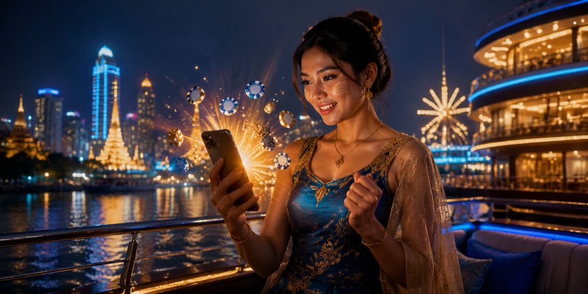 ရန်ကုန် မြို့သစ်ကနေတာ တယ်လီဖုန်းနဲ့ ကစားနေသူများ